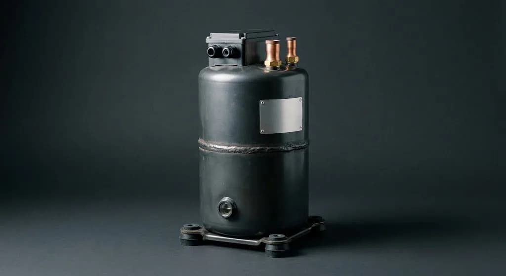 De compressor van een BAUF-warmtepomp